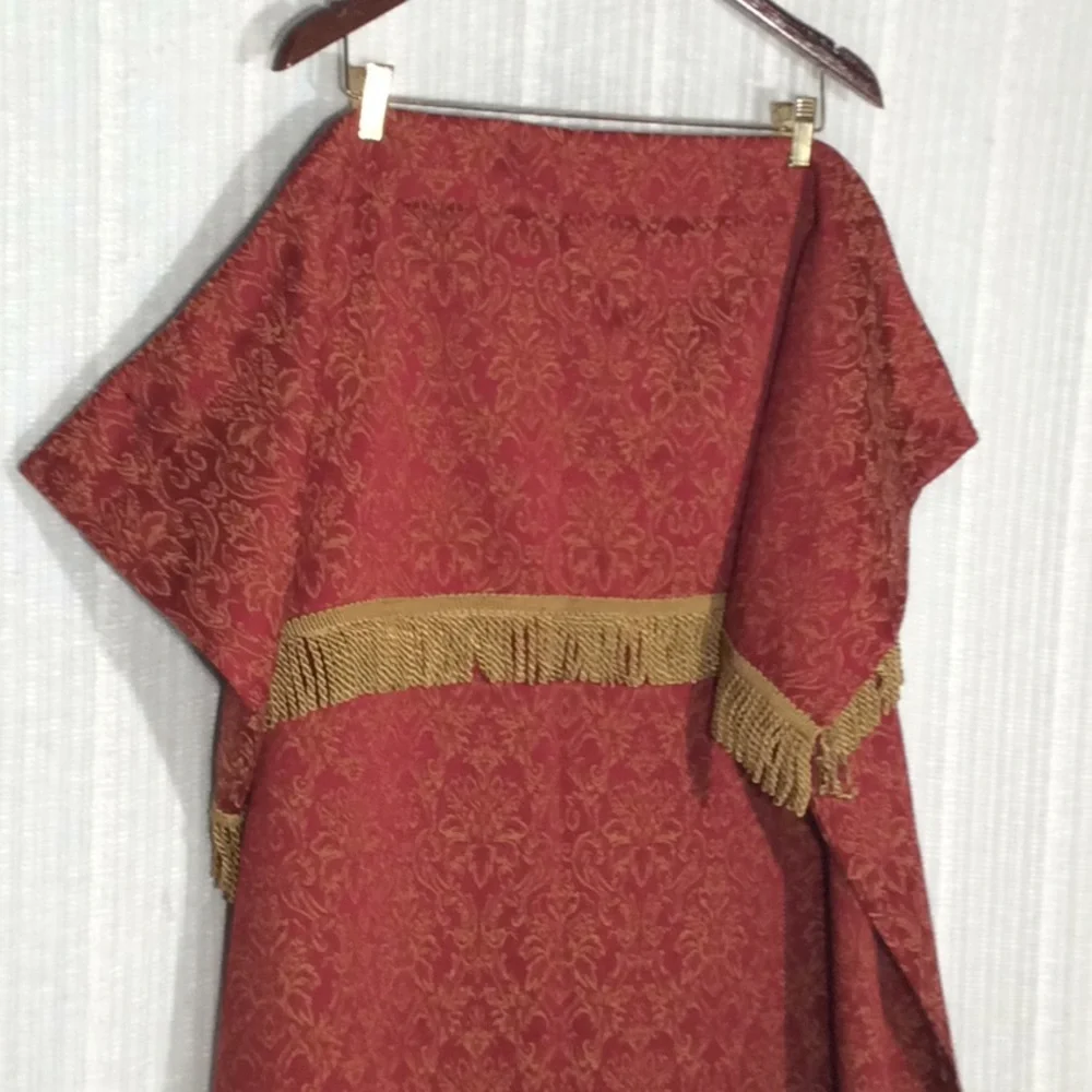 Custom Made Fabric Shower Curtain with Valance
